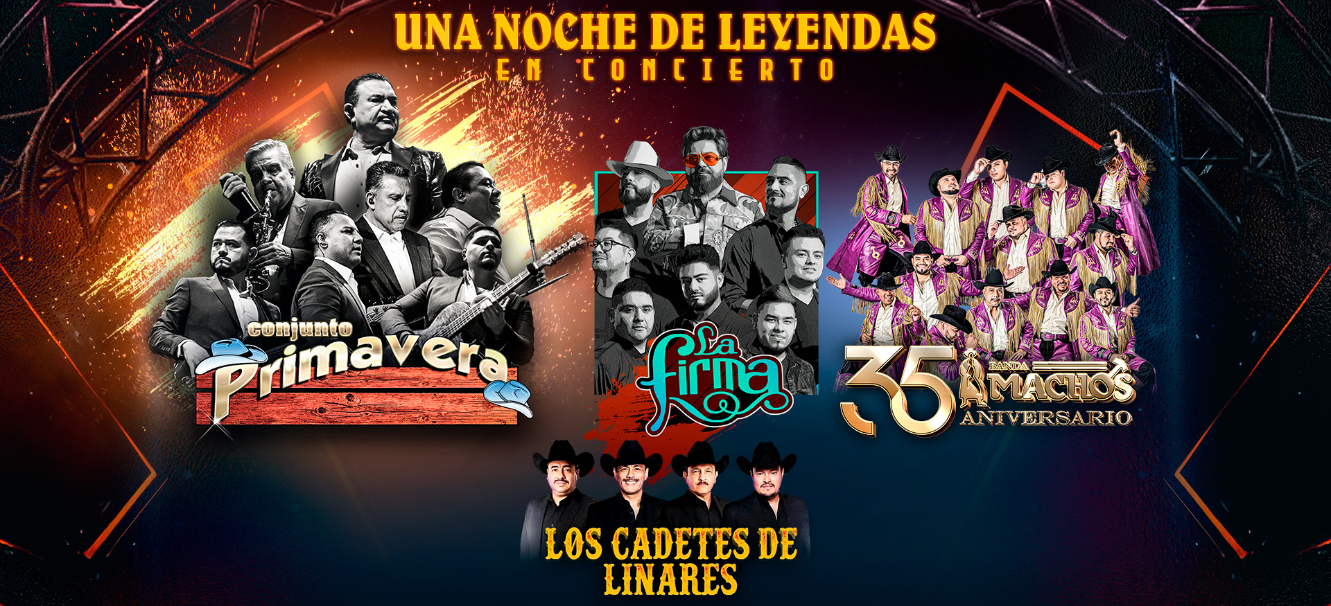 Una Noche de Leyendas concert artwork