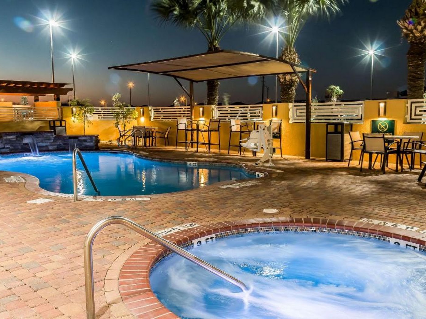 Outdoor pool at Comfort Inn Edinburg South