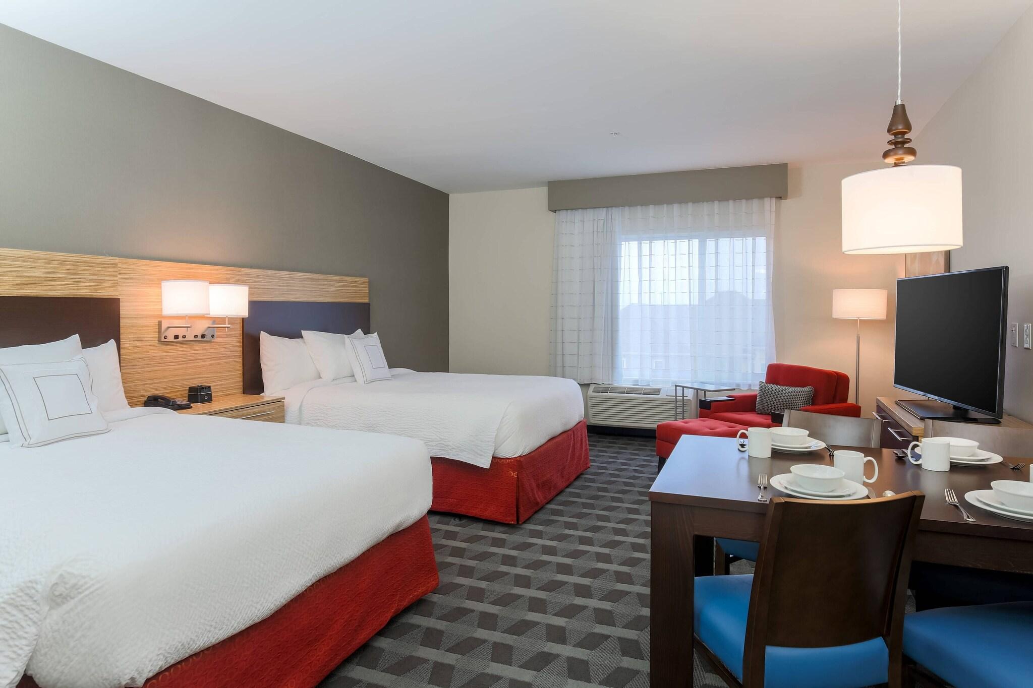 Guest room at TownePlace Suites McAllen Edinburg