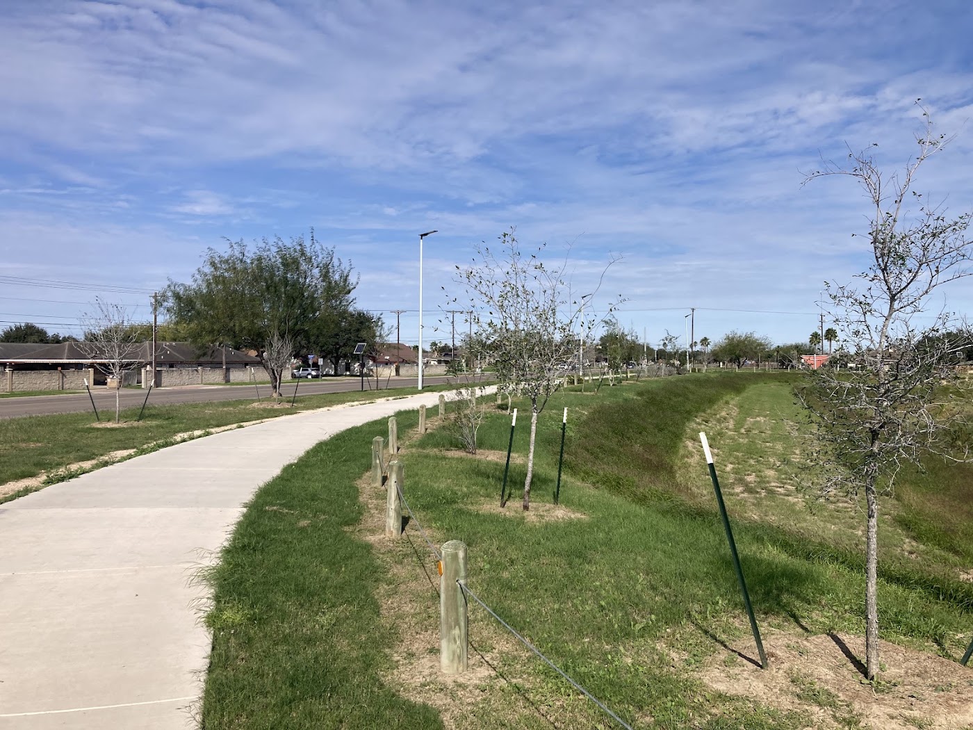 Photograph of Edinburg Chapin Hike and Bike Trail