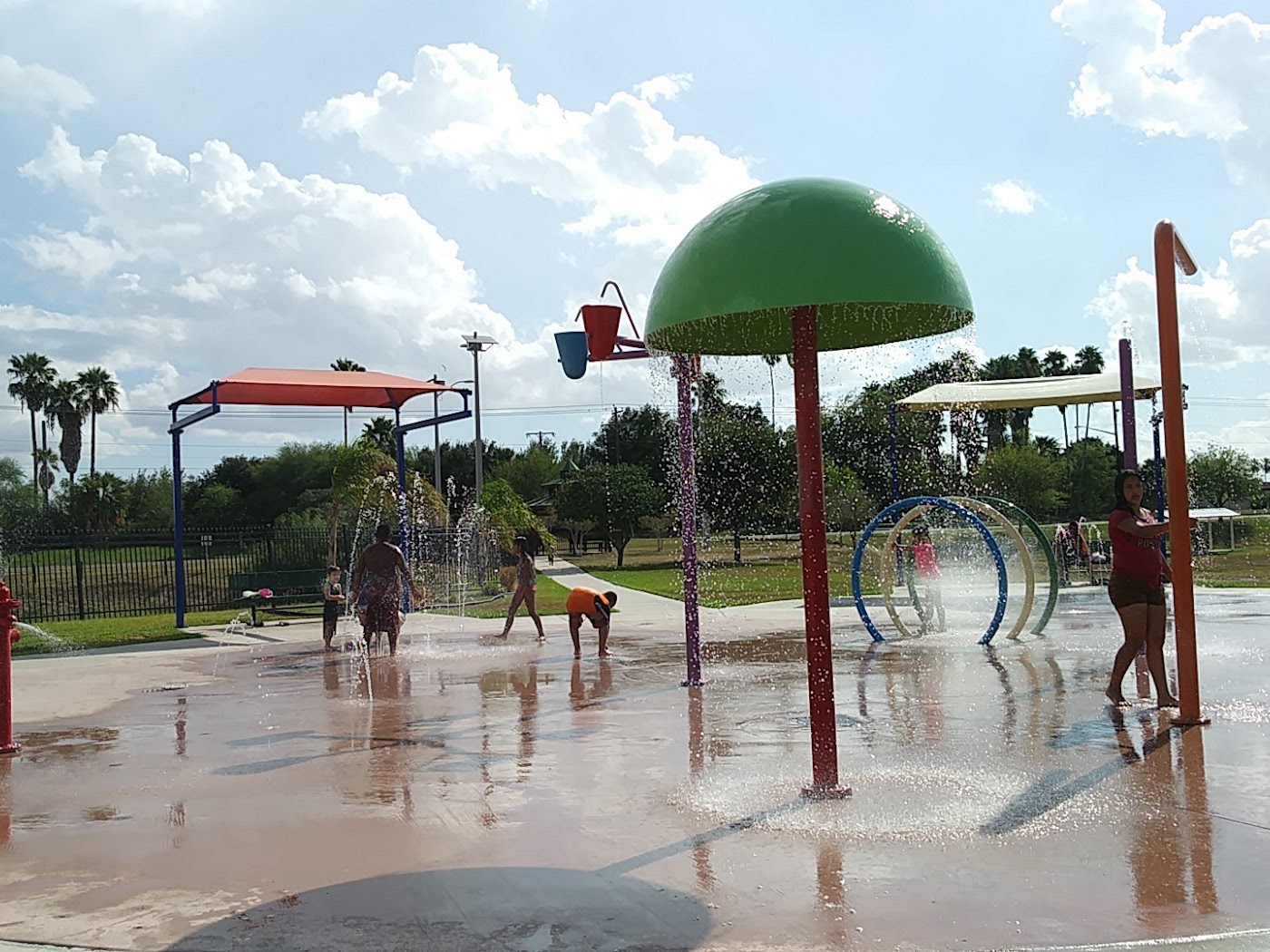 Photograph of Freddy Gonzalez Memorial Park Splash Playground