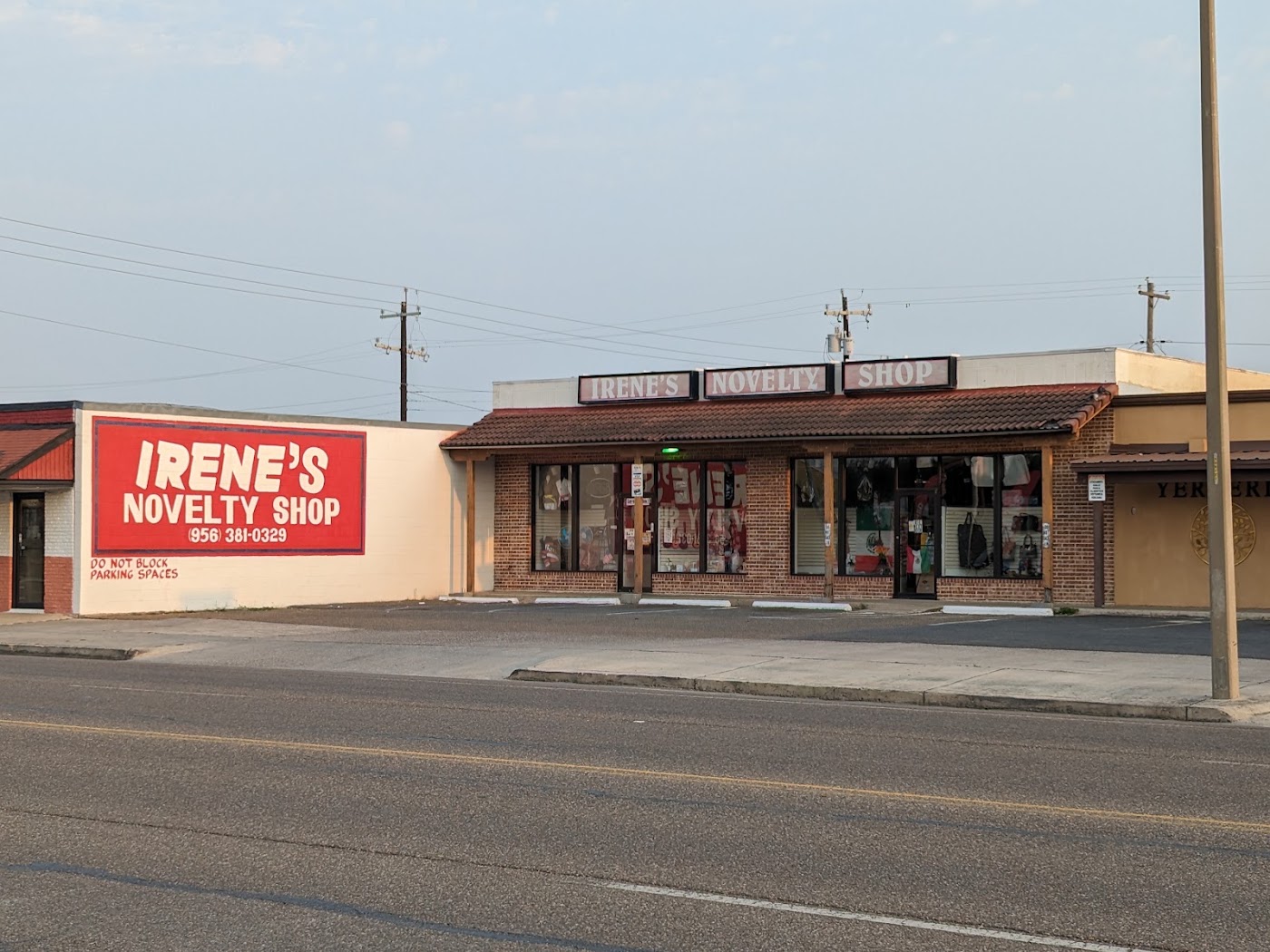 Photograph of Irene's Novelty Shop